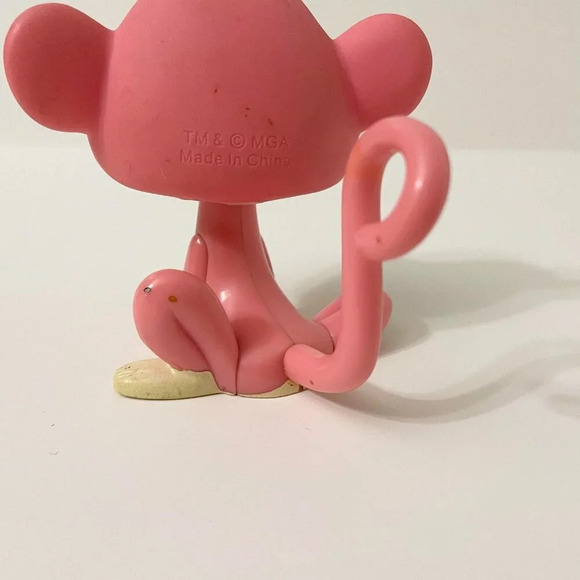 Yummi Land Nikki Neopolitan Ice Cream Pop Doll Pet Monkey 3 Inch Tall - Picture 6 of 12